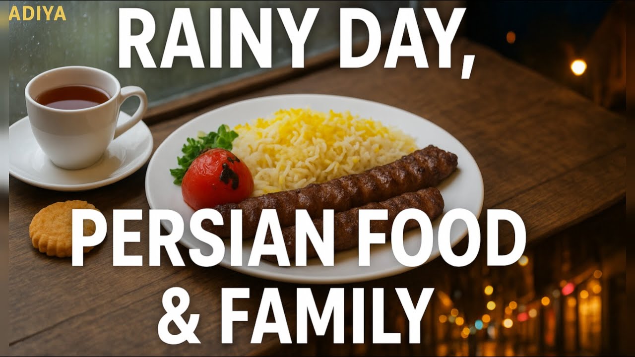 “Vlog: A Calm Rainy Day | Persian Food & Family Time”😍