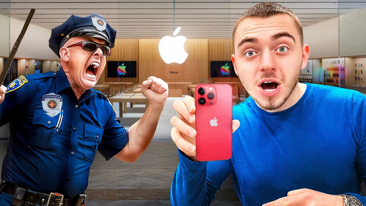 VRAĆAM LAŽNI iPhone U iPhone PRODAVNICU! *uhapšen*