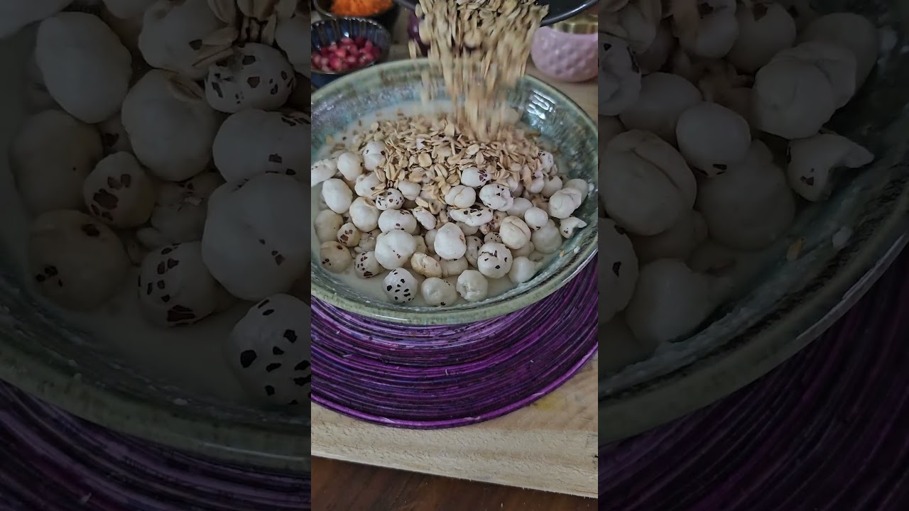 High-Protein Oats Makhana Bowl | Dr Nithya's Kitchen
