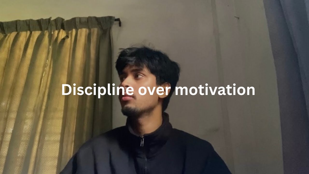 Discipline over motivation // show up anyway 