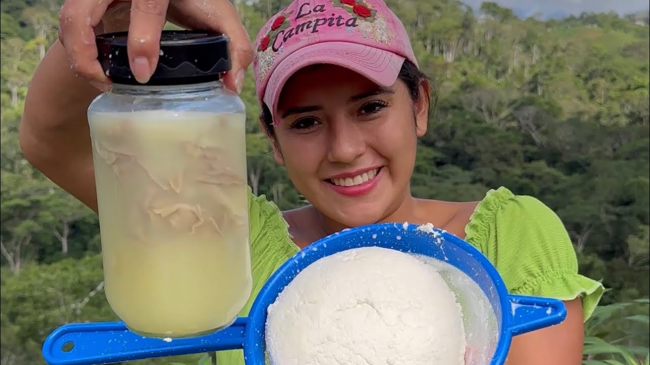 Así Hacemos Quesillo en el Campo con Cuajo Natural ~ Saida ZC ~ 💚