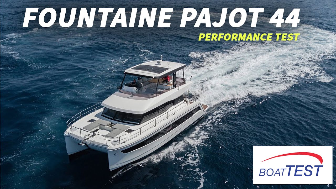 Fountaine Pajot MY 44 (2018-) Test Video - By BoatTEST.com