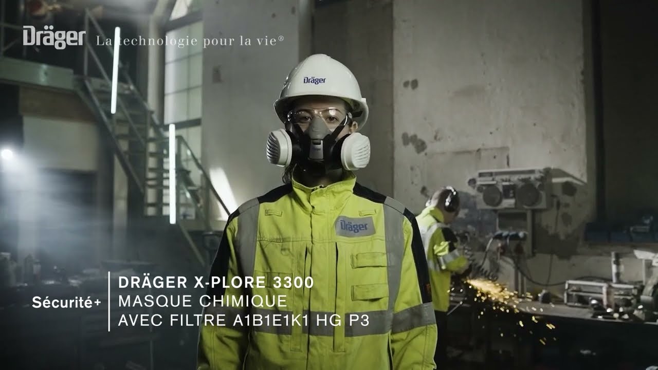 Dräger X-plore 3300 ABEK1 Hg P3-F