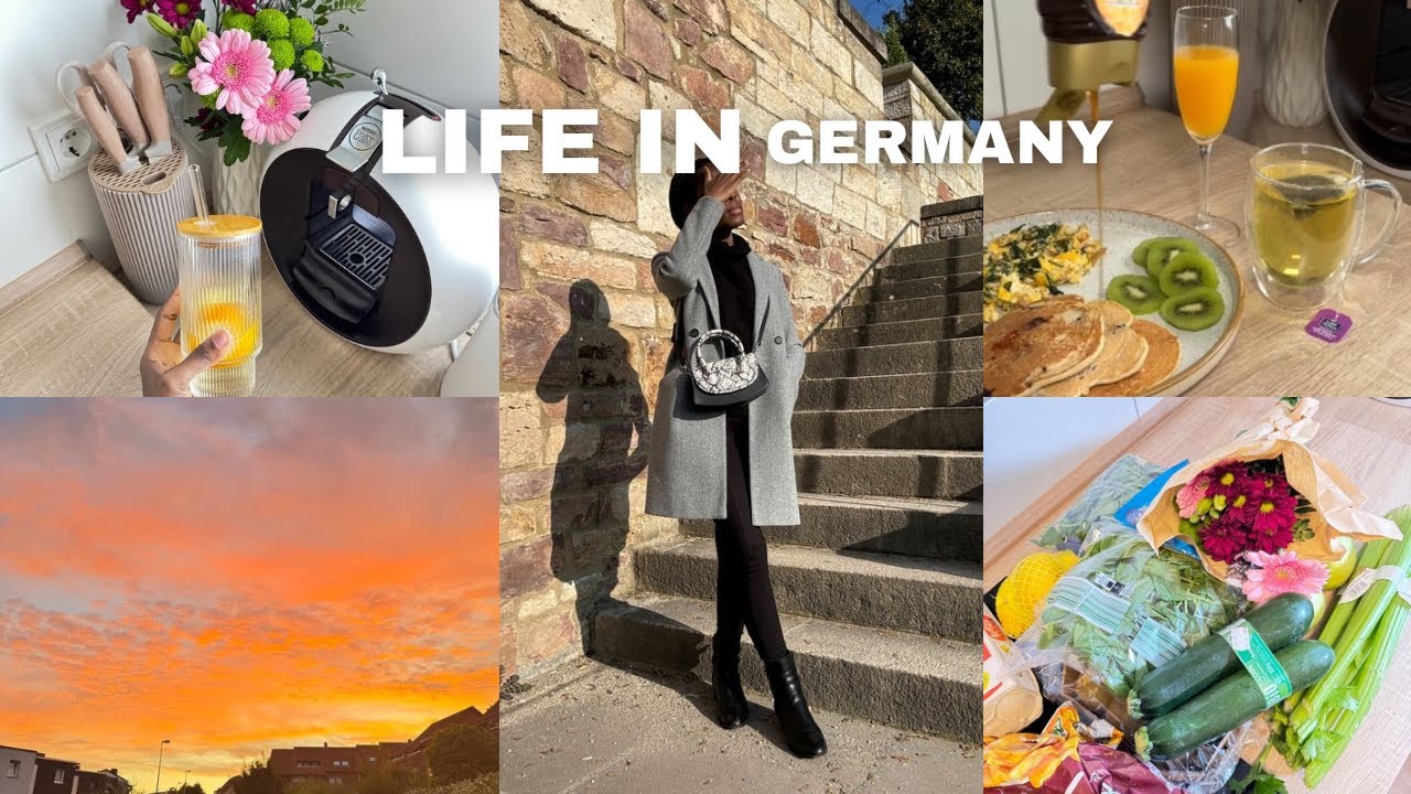 Days in my life in Germany|Grocery shopping|Cooking|Living alone diaries|Daily life 