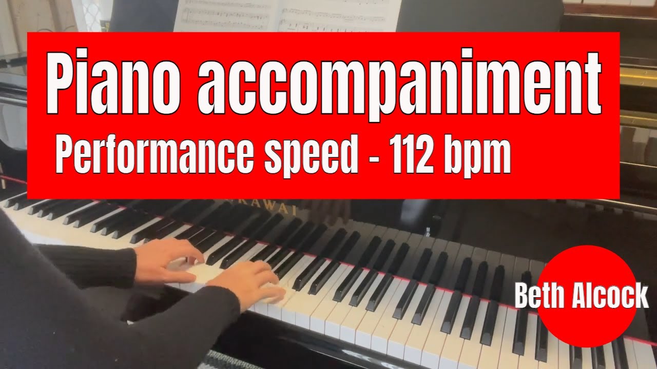 Loure by G.P. Telemann  |  piano accompaniment - bpm 112  | ABRSM violin grade 3 2024