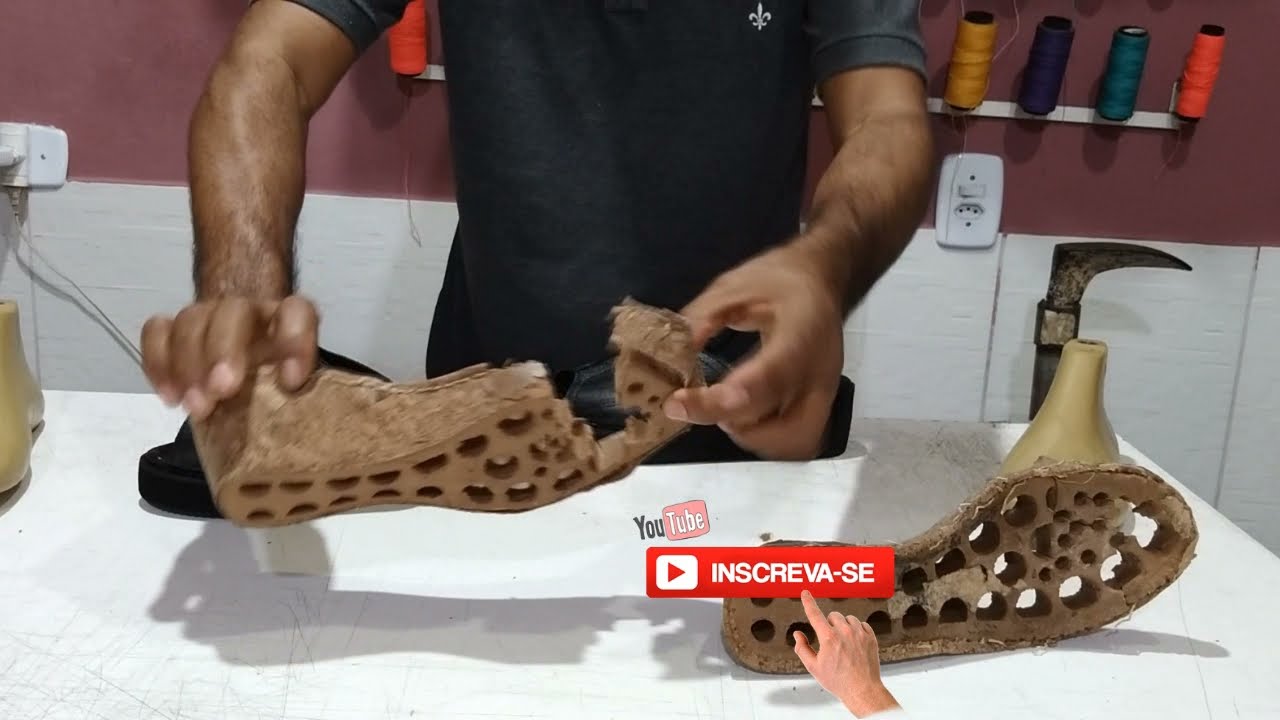 COMO FAZER SOLADO EM..  E.V.A  aula completa  SOLADO ANABELA OU PLATAFORMA