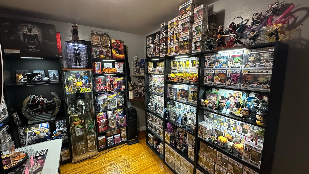 MY COLLECTION ROOM TOUR 2025 | FUNKO POPS | POKEMON CARDS | SH FIGUARTS | MARVEL LEGENDS | HOT TOYS