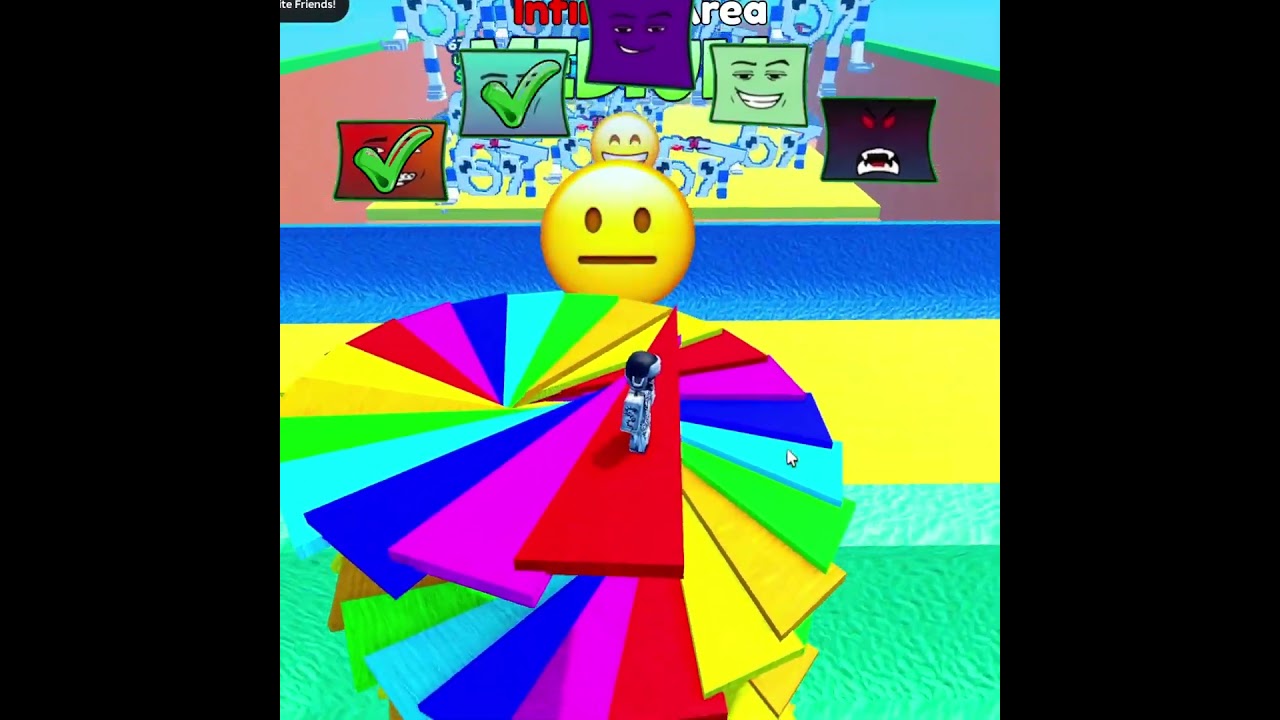 Dash To Top Ladder? 🤔#roblox