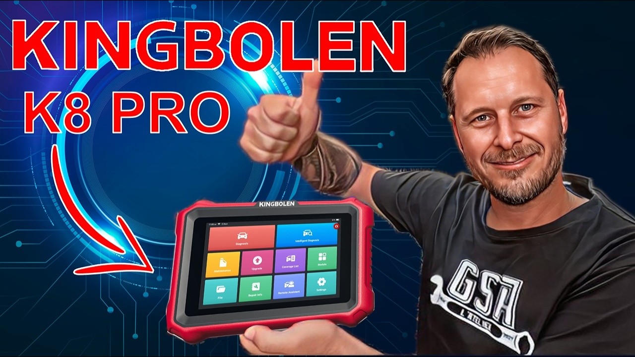 J'aurais dû tester cette Valise de diag avant !  Essai KINGBOLEN K8 PRO