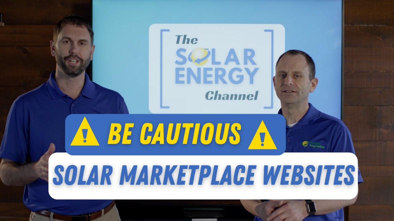 [Buyer Beware] Why You Should Not Use Solar Marketplace Websites and What To Do Instead