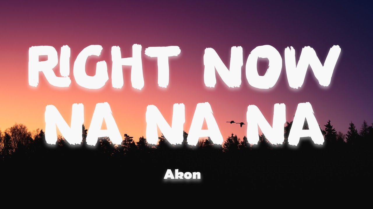 Akon - Right Now (Na Na Na) (Lyrics)