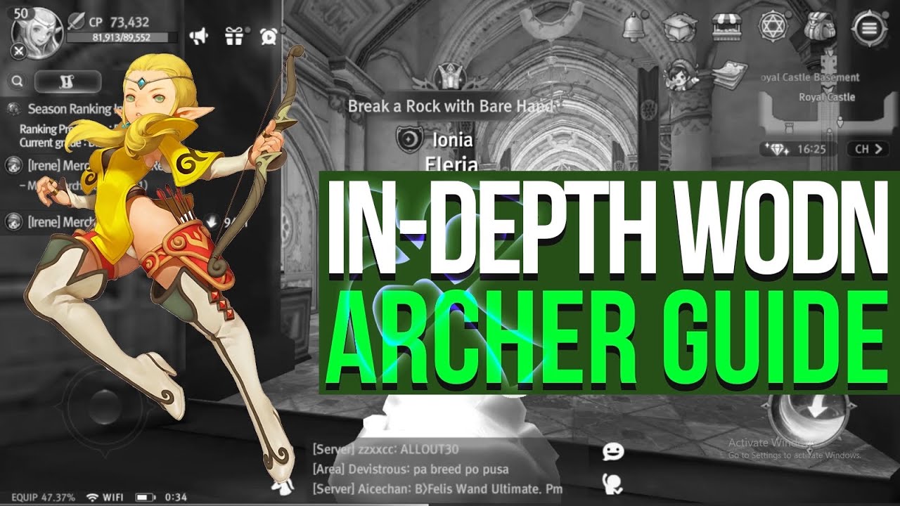World of Dragon Nest - Archer Guide