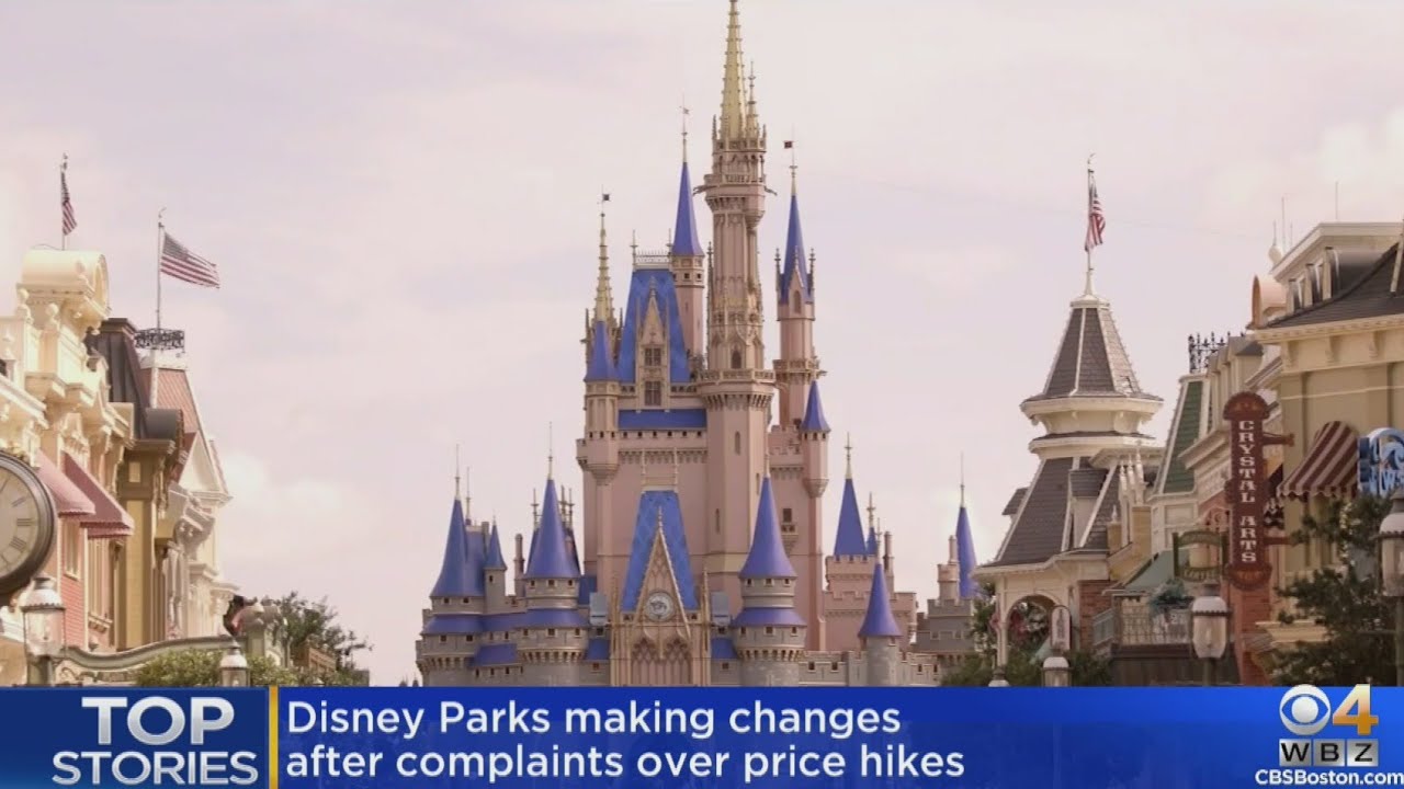 Disney making changes after ticket price backlash