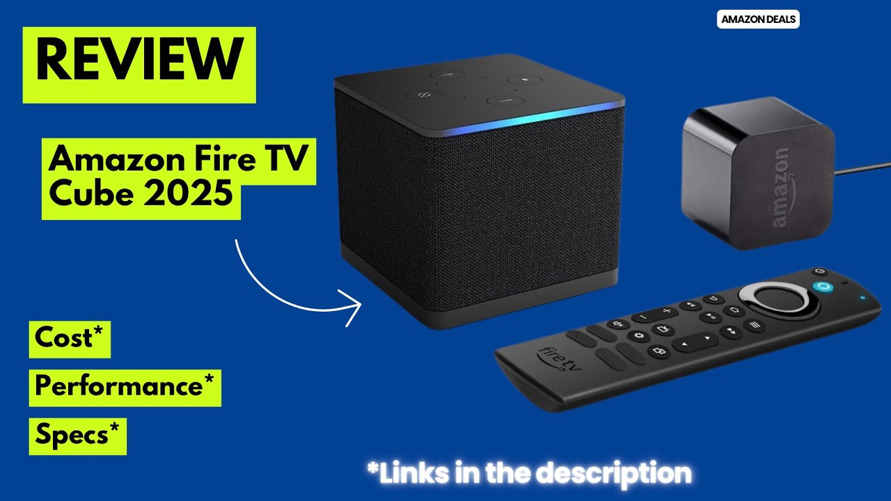 Amazon Fire TV Cube (Newest Model) Review 2025 | Fastest 4K Streaming Device with Alexa & Wi-Fi 6E