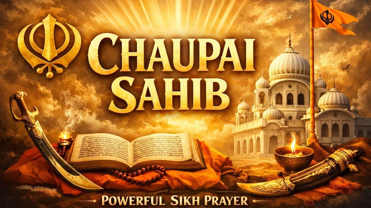Chaupai Sahib Path | संकट नाशक Gurbani | ਰੱਖਿਆ ਕਵਚ