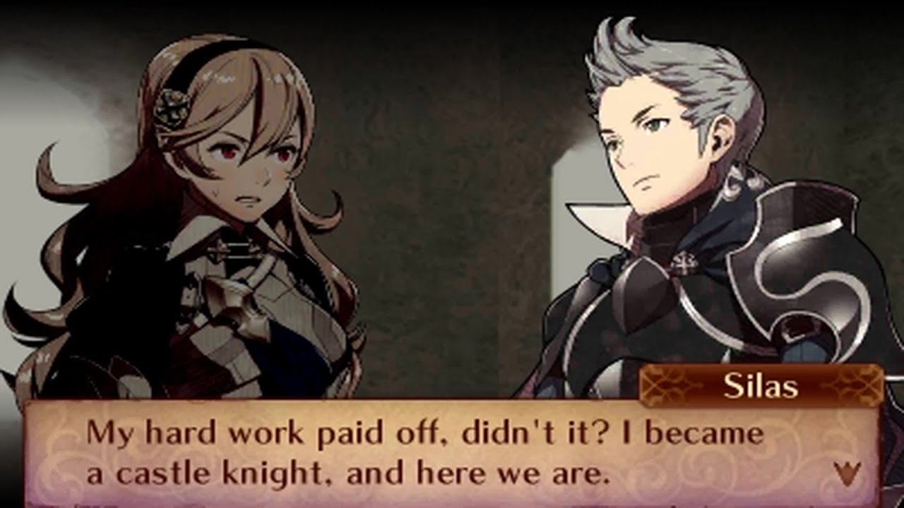 Fire Emblem Fates - Female Avatar (My Unit) & Silas Support Conversations