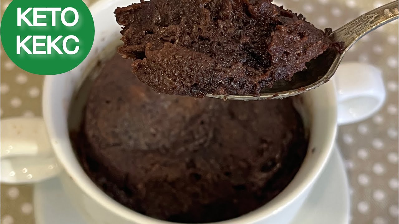 САМЫЙ ВКУСНЫЙ ШОКОЛАДНЫЙ КЕКС В КРУЖКЕ ЗА МИНУТУ БЕЗ САХАРА БЕЗ МУКИ ПП КЕТО РЕЦЕПТ #lowcarb #keto