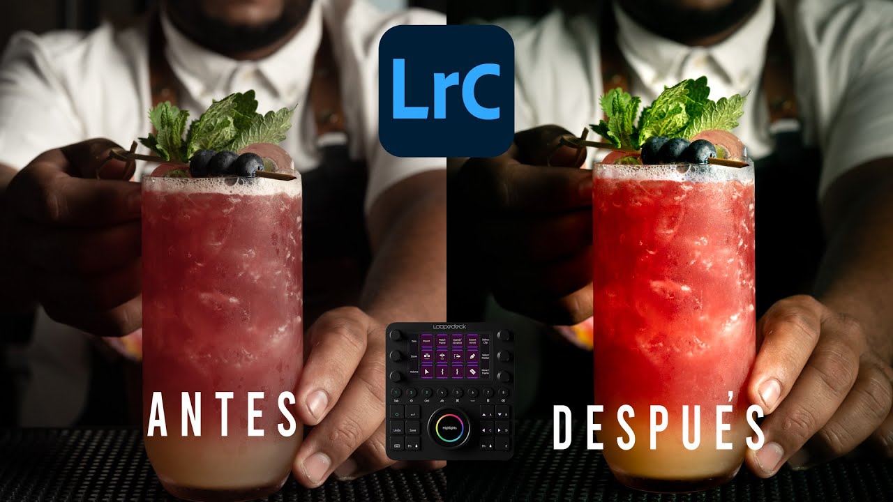 🧨 Como EDITO FOTOS de gastronomía en LIGHTROOM con Loupedeck CT