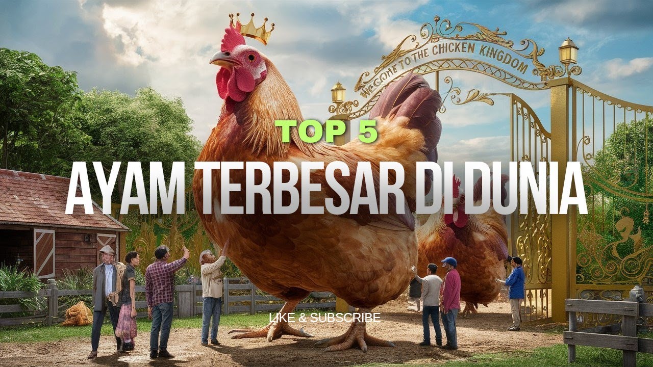 5 Ayam Terbesar di Dunia