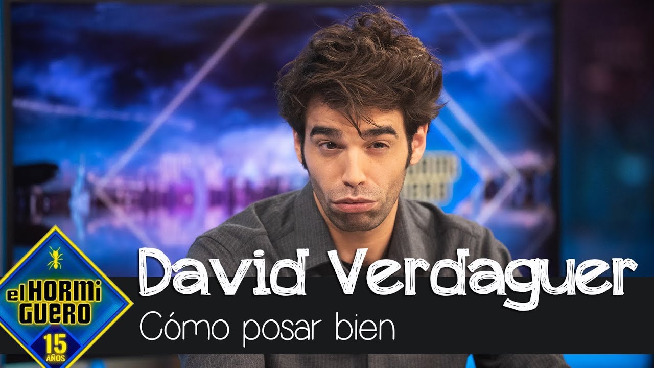 David Verdaguer cuenta su truco para posar bien: 