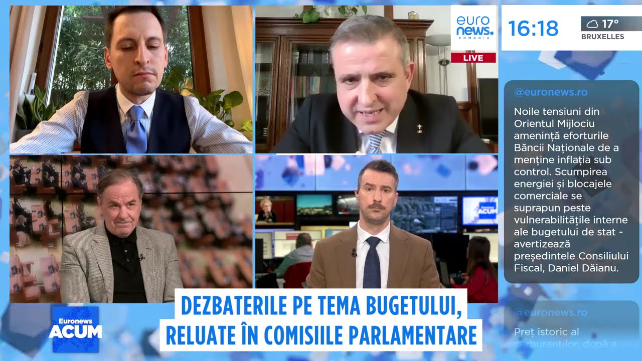 Știrile Euronews România de la ora 16:00 - 19 martie 2026