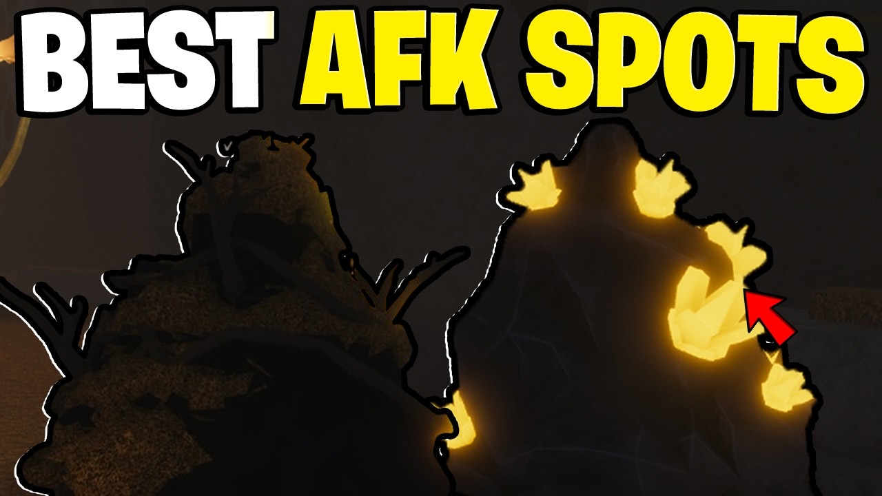 BEST AFK SPOTS For ISLAND 4 YOU SHOULD USE In The Forge (Roblox)