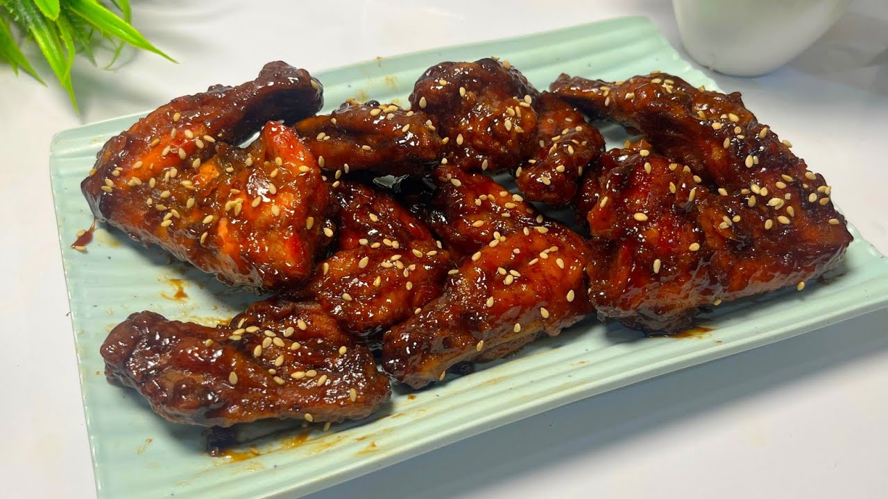 Restaurant Style BBQ Chicken Wings Recipe| Quick & Easy Honey BBQ Chicken Wings| |diyaskitchen|