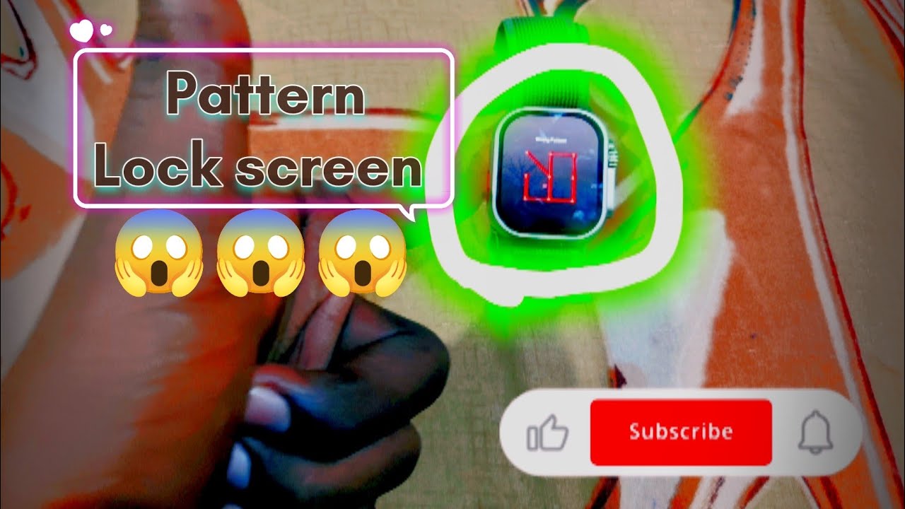 How to set Lock screen Pattern Lock in S22 SW