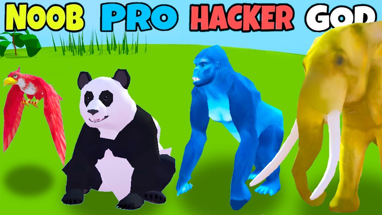 NOOB vs PRO vs HACKER vs GOD in Animal Master