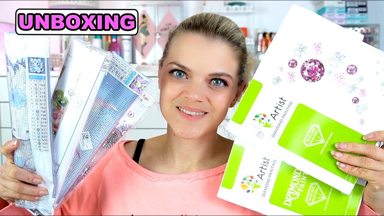DIAMOND PAINTING UNBOXING | PAINTSOMEWAY