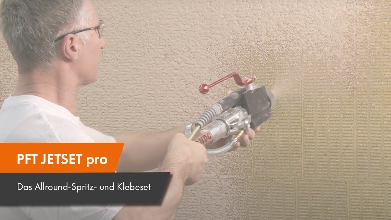 PFT JETSET pro - Das Allround-Spritz- und Klebeset