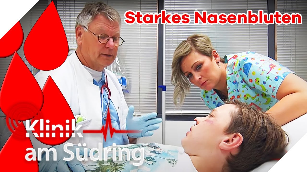 Blut über Blut 🩸 Finn hat starkes Nasenbluten & erbricht es auch noch! | Klinik am Südring | SAT.1