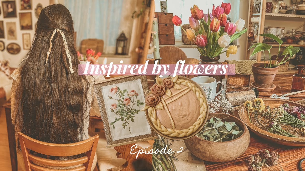 Spring-inspired craft and food ideas: Home Decor, DIYs & Vegan Recipes 🌸 Cottagecore style | S4E2