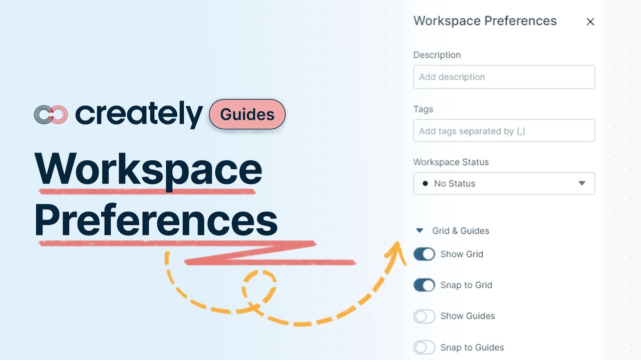 Creately Guides | Workspace Preferences