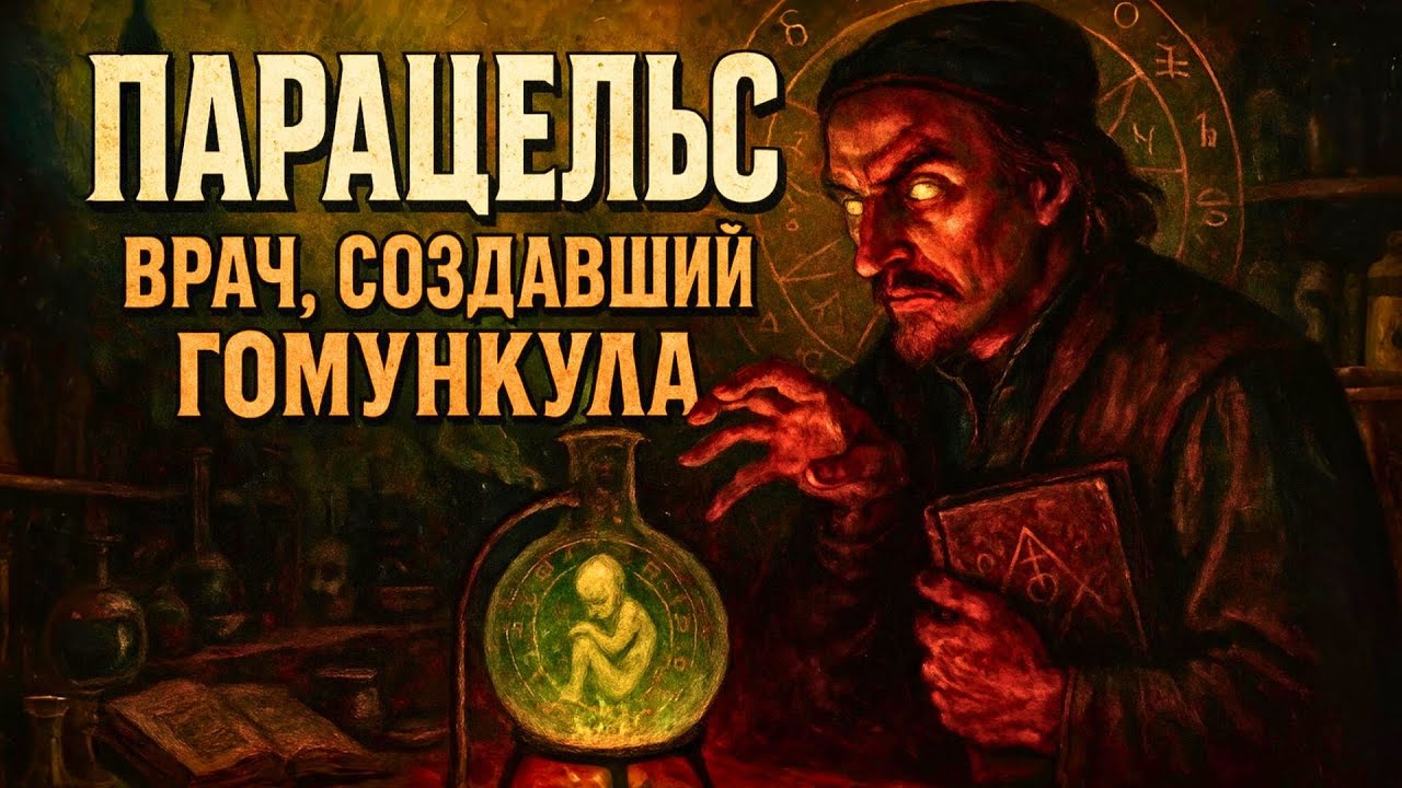 Парацельс &mdash; Врач-алхимик, создавший ГОМУНКУЛА в колбе