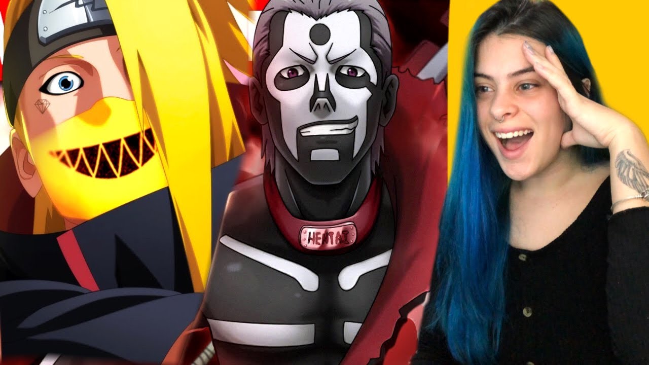 REAGINDO ao RAP TIPO DEIDARA e TIPO HIDAN do MHRAP