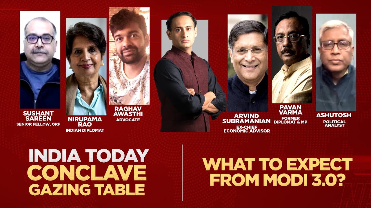 What To Expect From Modi Government 3.0? | India Today Conclave Gazing Table With Rahul Kanwal
