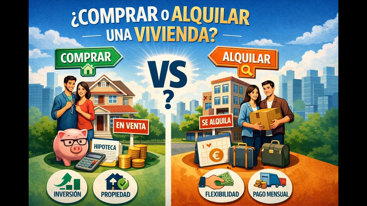 COMPRAR O ALQUILAR UNA VIVIENDA? INVERSION O FLEXIBILIDAD