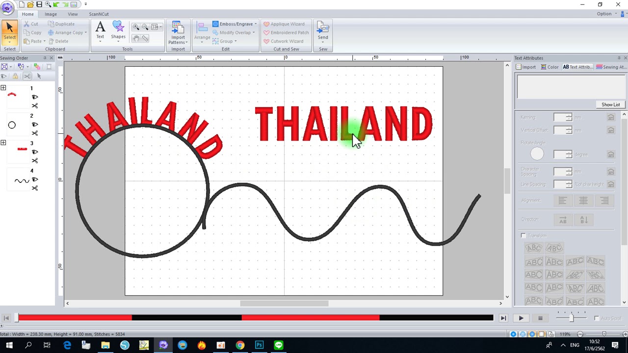 สอนตีลายปักกับป๊าโจ้!!! #PE-Design สอนวิธีการทำตัวหนังสือไปตามขอบงาน?? สอนตีลายปักเทคนิคการตีลายง่าย