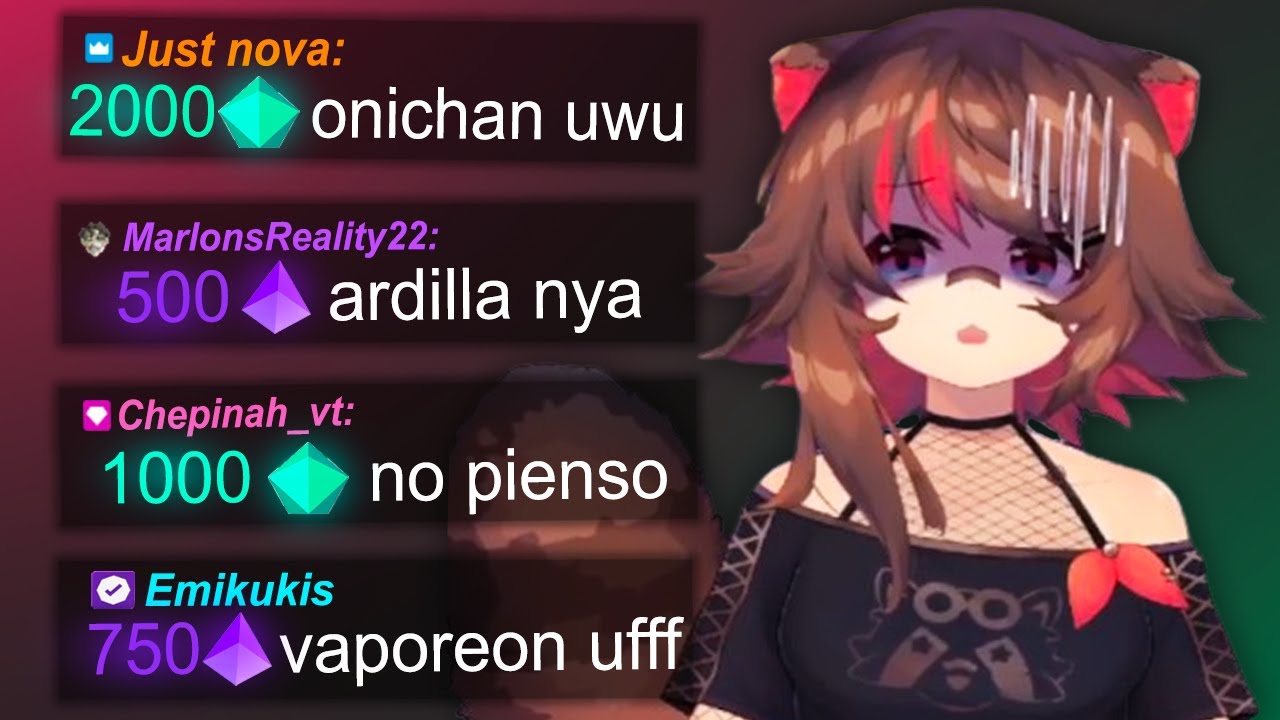 Contrate a una VTUBER para que lea mis donaciones 3🔊