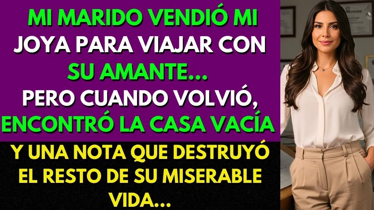 Mi Marido Vendió Mi Joya para Viajar con su Amante… Pero Cuando Volvió, Quedó en Shock com