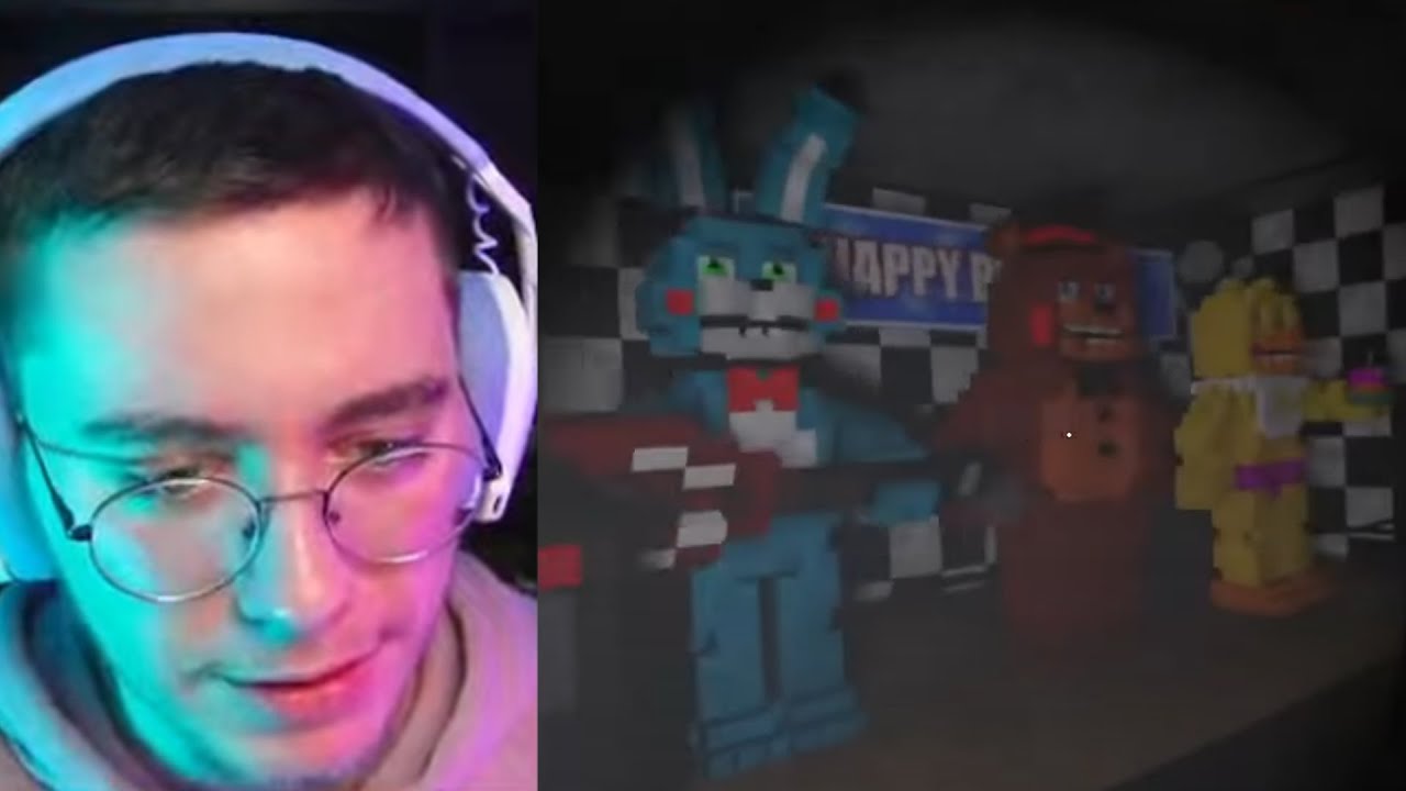Doğukan Adal Gerçekçi Minecraftta FNAF Oynuyor