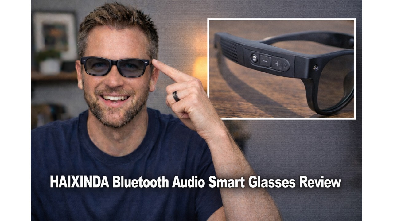 🎧 HAIXINDA Bluetooth Audio Smart Glasses Review – Worth It Before You Buy These Wearables? 🎧