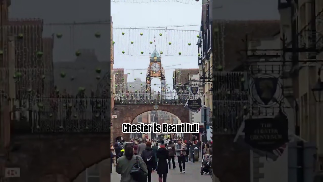 Chester is Beautiful! 😍 | Roman Walls & Gothic Architecture 
