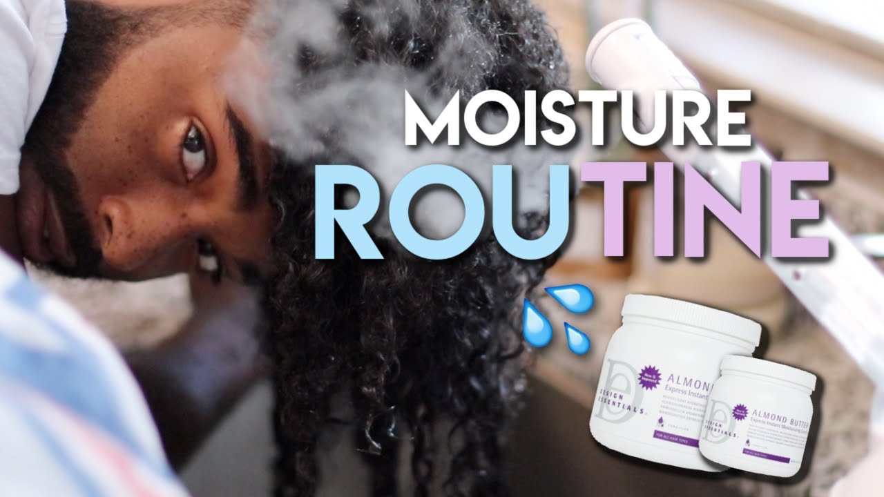 DEEP MOISTURE HYDRATION ROUTINE FOR DRY NATURAL HAIR