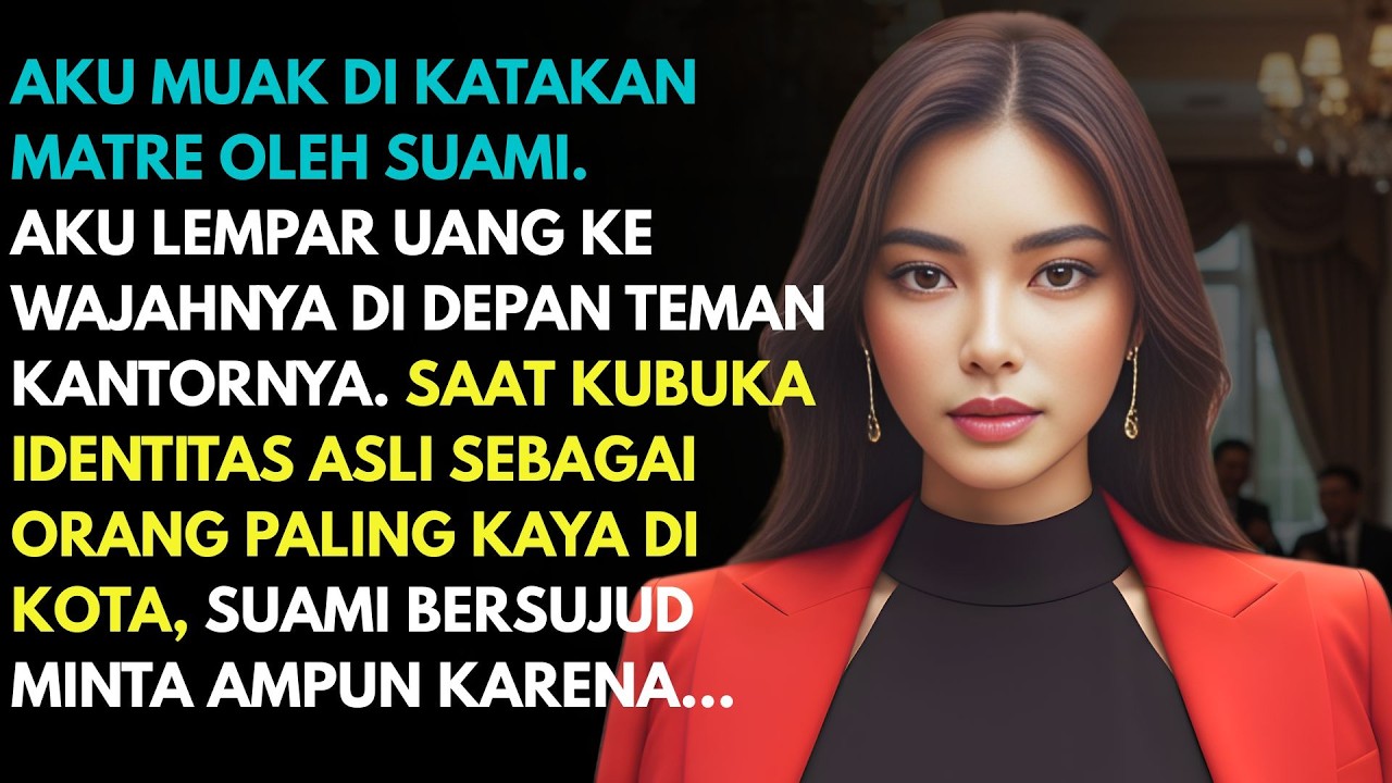 KULEMPAR UANG KEWAJAH SUAMI YANG MENGHINAKU MATRE DI DEPAN TEMANYA - KUBUAT DIA BERSUJUD KARENA...