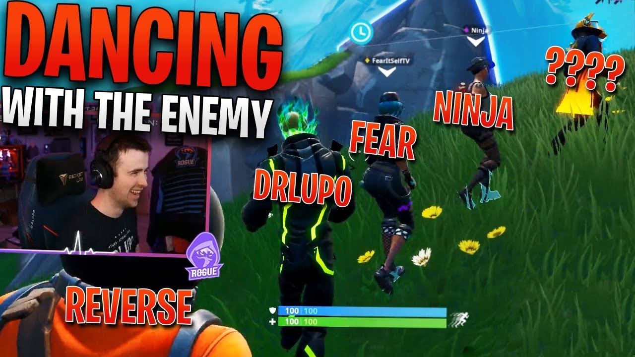 Ninja, Reverse2k, FearItSelf, & DrLupo Dance with the enemy!