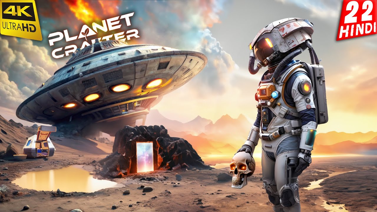 MAKING ALIEN PORTAL | The Planet Crafter | 4K Gameplay HINDI