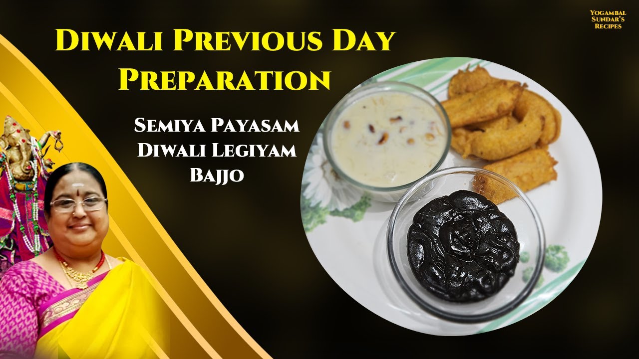 Deepawali Sweets & Snacks - (Previous Day)