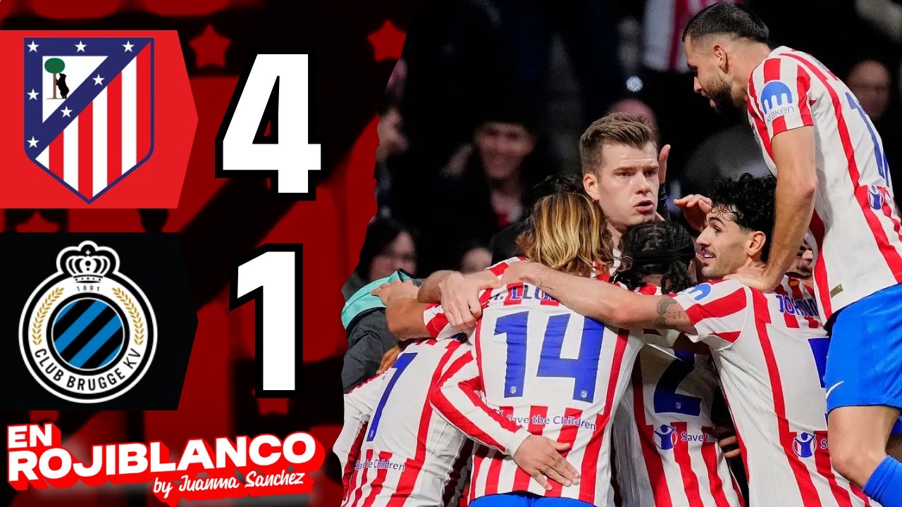 ¡ESTAMOS EN OCATAVOS! TRIPLETE DE SORLOTH PARA PASAR DE RONDA... ATLETI 4-2 BRUJAS